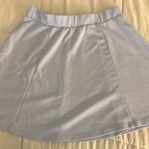 Forever 21 Blueish Purple Pleated Skirt